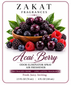 Acai Berry Odor Eliminator Spray
