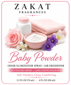Baby Powder Odor Eliminator Spray / Air Freshener