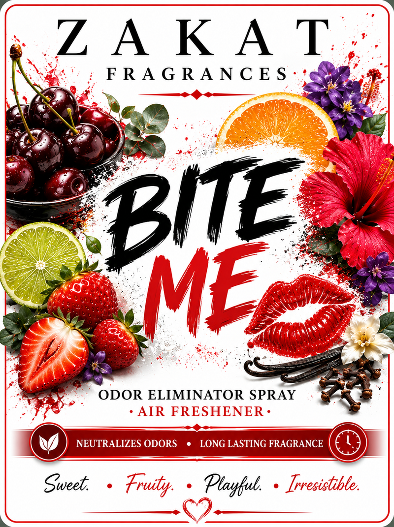 Bite Me Odor Eliminator Spray / Air Freshener
