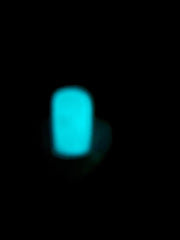 BLUE GLOW IN THE DARK BLUE NAIL POLISH 45 - ZAKAT FRAGRANCES
