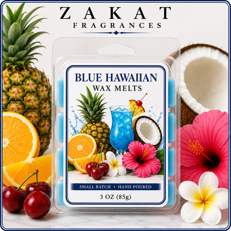 Blue Hawaiian Wax Melts + Liner Options