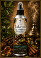 Teakwood & Cardamom Odor Eliminator Spray / Air Freshener