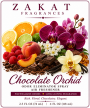 Chocolate Orchid Odor Eliminator Spray / Air Freshener