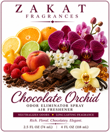 Chocolate Orchid Odor Eliminator Spray / Air Freshener