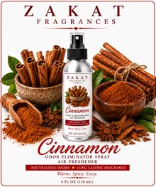 Cinnamon Odor Eliminator Spray / Air Freshener