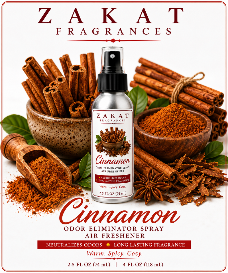 Cinnamon Odor Eliminator Spray / Air Freshener