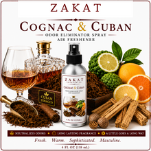 Cognac & Cuban Odor Eliminator Spray / Air Freshener