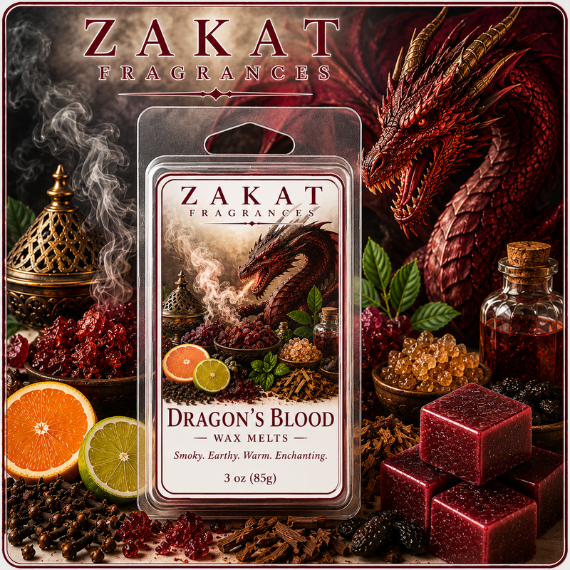 Dragon's Blood Wax Melts + Liner Options. 🐉