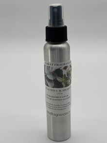 EUCALYPTUS & SPEARMINT ODOR ELIMINATOR SPRAY/AIR FRESHENER - ZAKAT FRAGRANCES