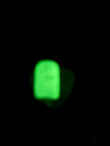 GREEN GLOW IN THE DARK NAIL POLISH  46 GREEN - ZAKAT FRAGRANCES
