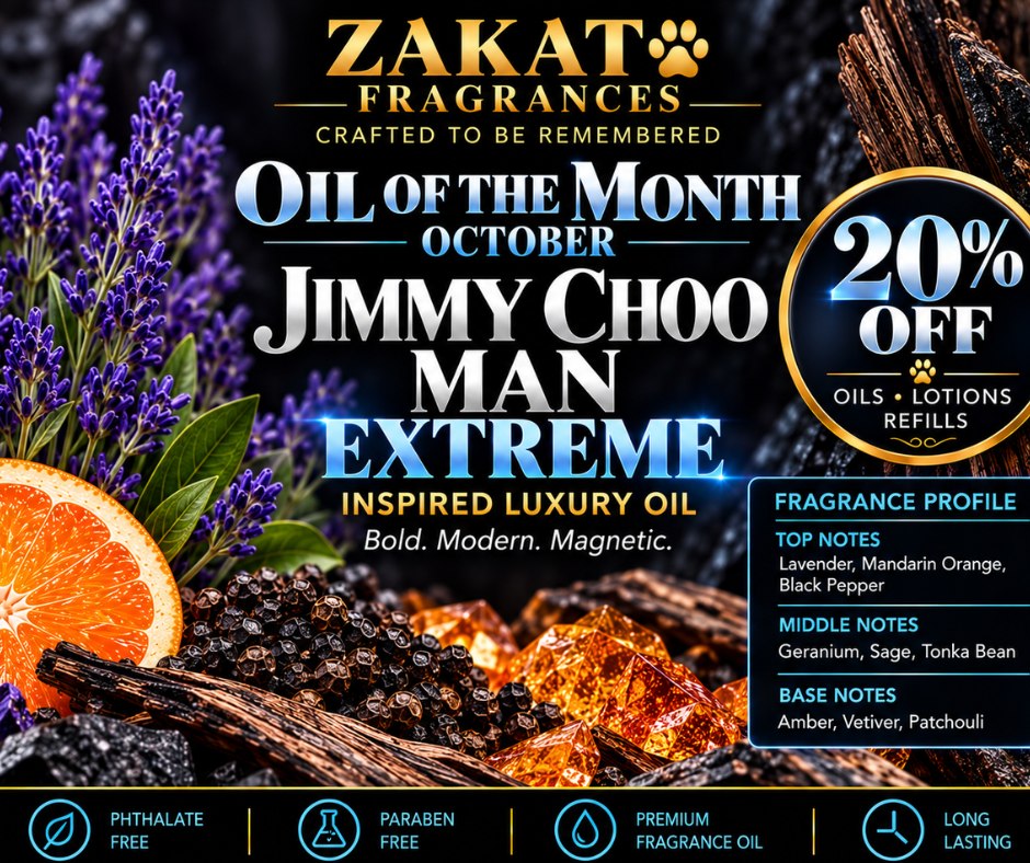 Jimmy Choo Man Extreme Inspired Luxury Oil
