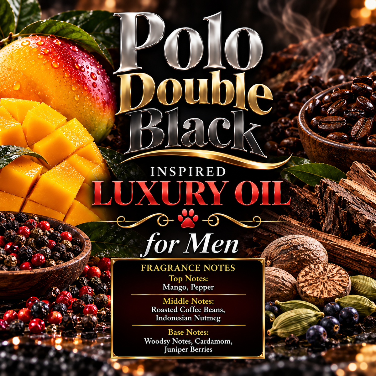Polo Double Black Inspired Luxury Oil