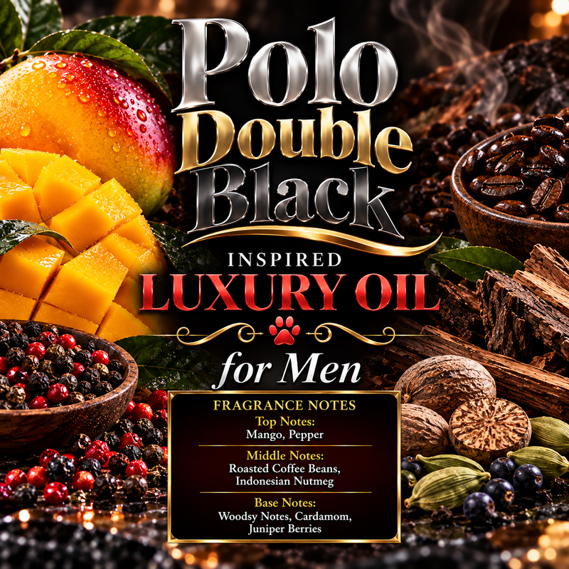 Polo Double Black Inspired Luxury Oil