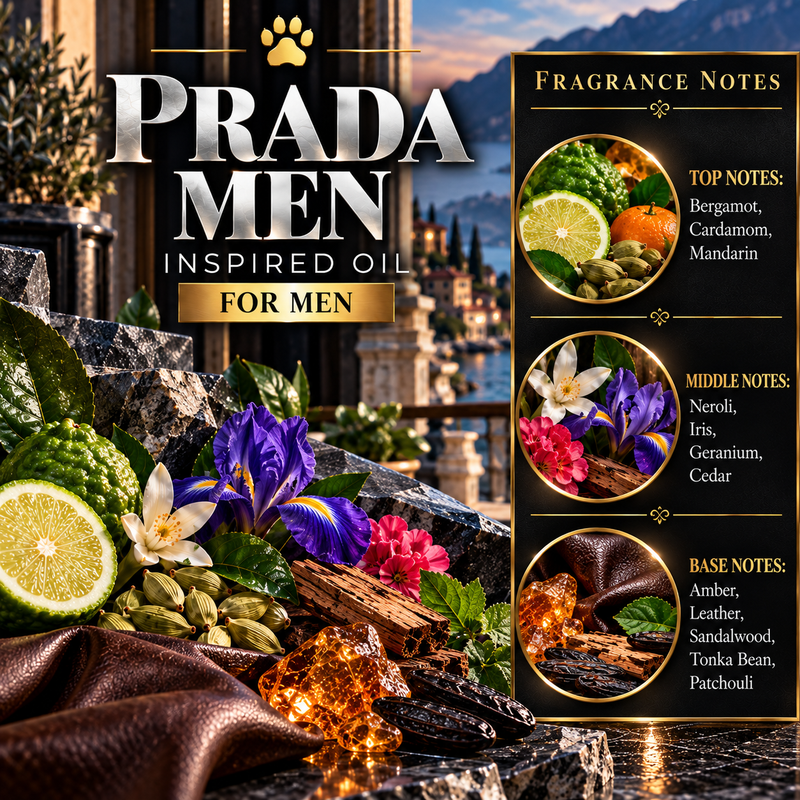 Prada Inspired Oil for Men