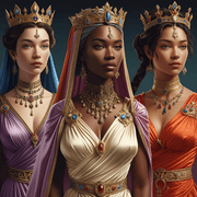 PHOTO OF 3 BLACK QUEENS