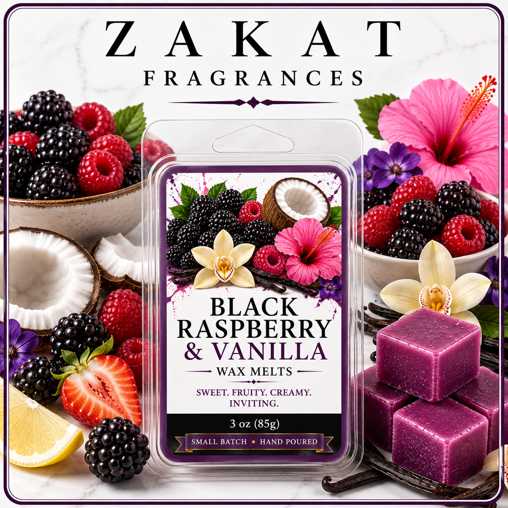 Black Raspberry & Vanilla Wax Melts + Liner Options