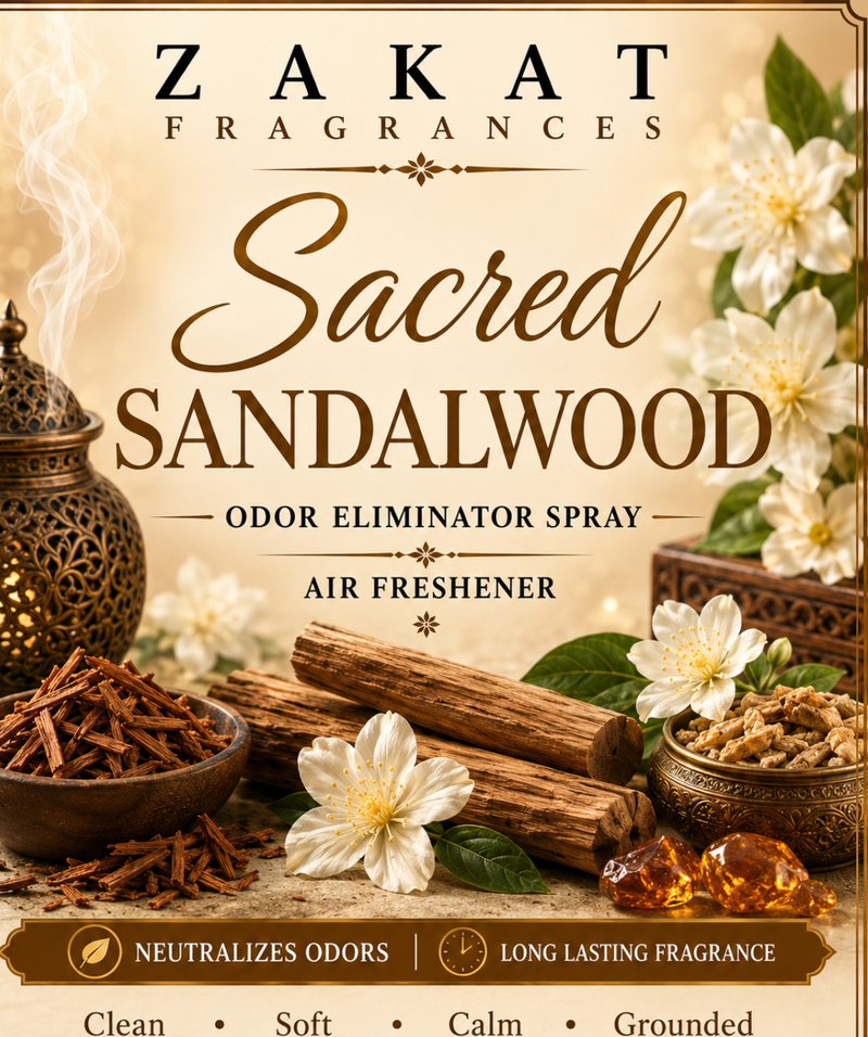 Sacred Sandalwood Odor Eliminator Spray / Air Freshener