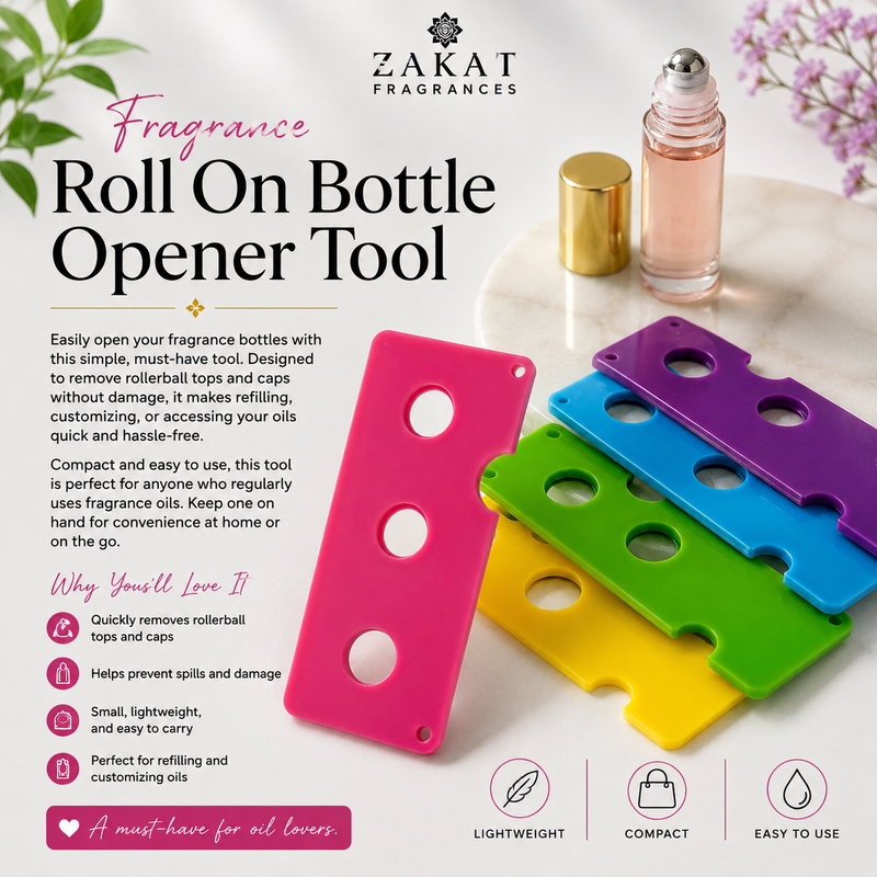 Fragrance Roll On Bottle Opener Tool 💜