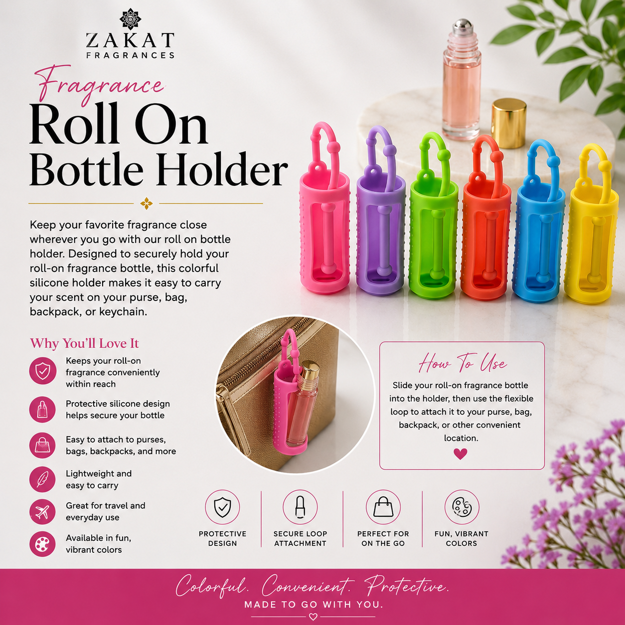 On-the-Go Fragrance Holders