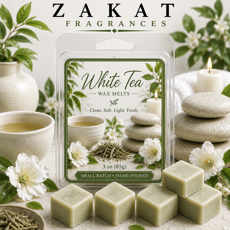White Tea Wax Melts + Liner Options 🍵🤍