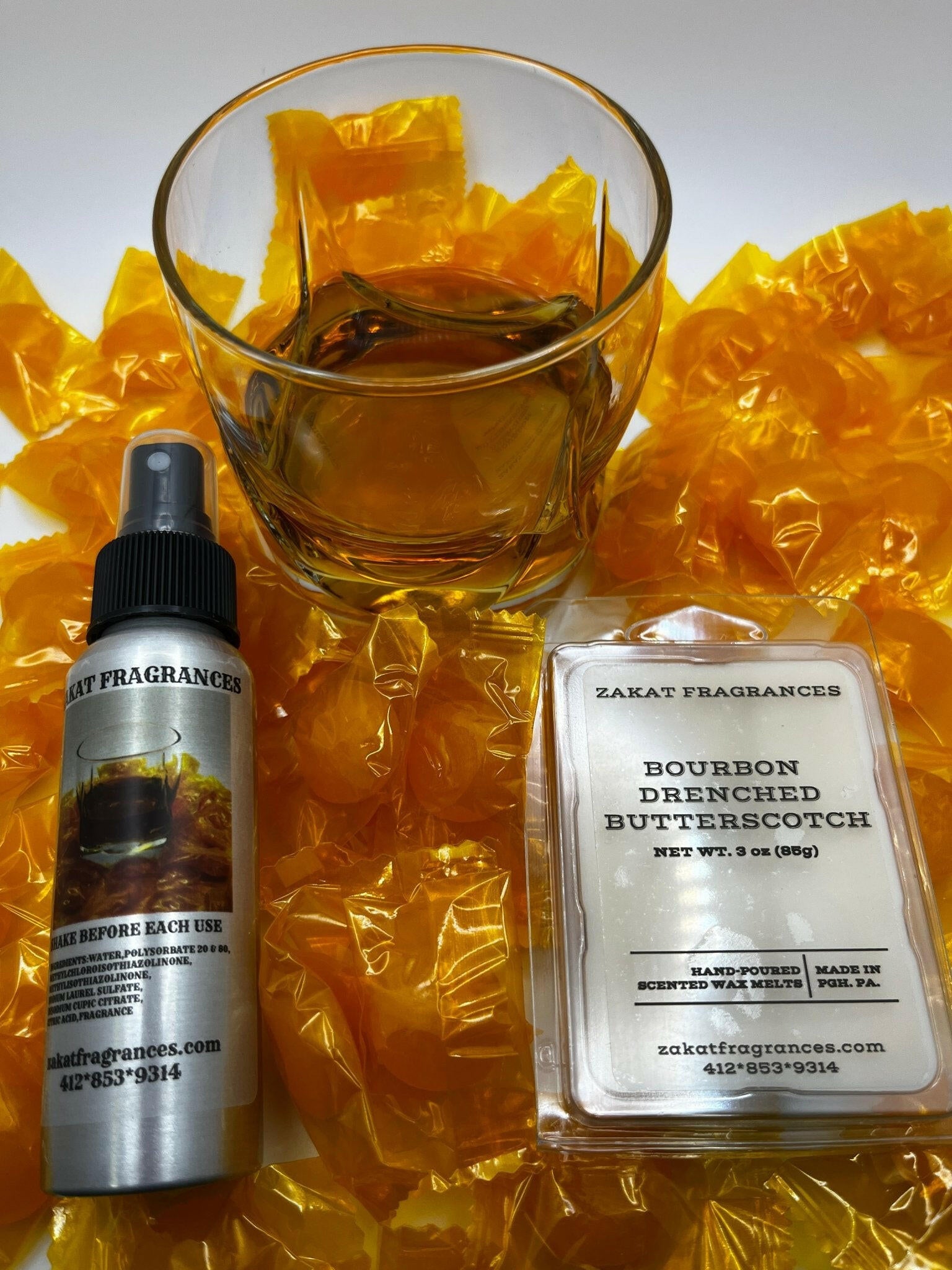 BOURBON DRENCHED BUTTERSCOTCH - ZAKAT FRAGRANCES LLC