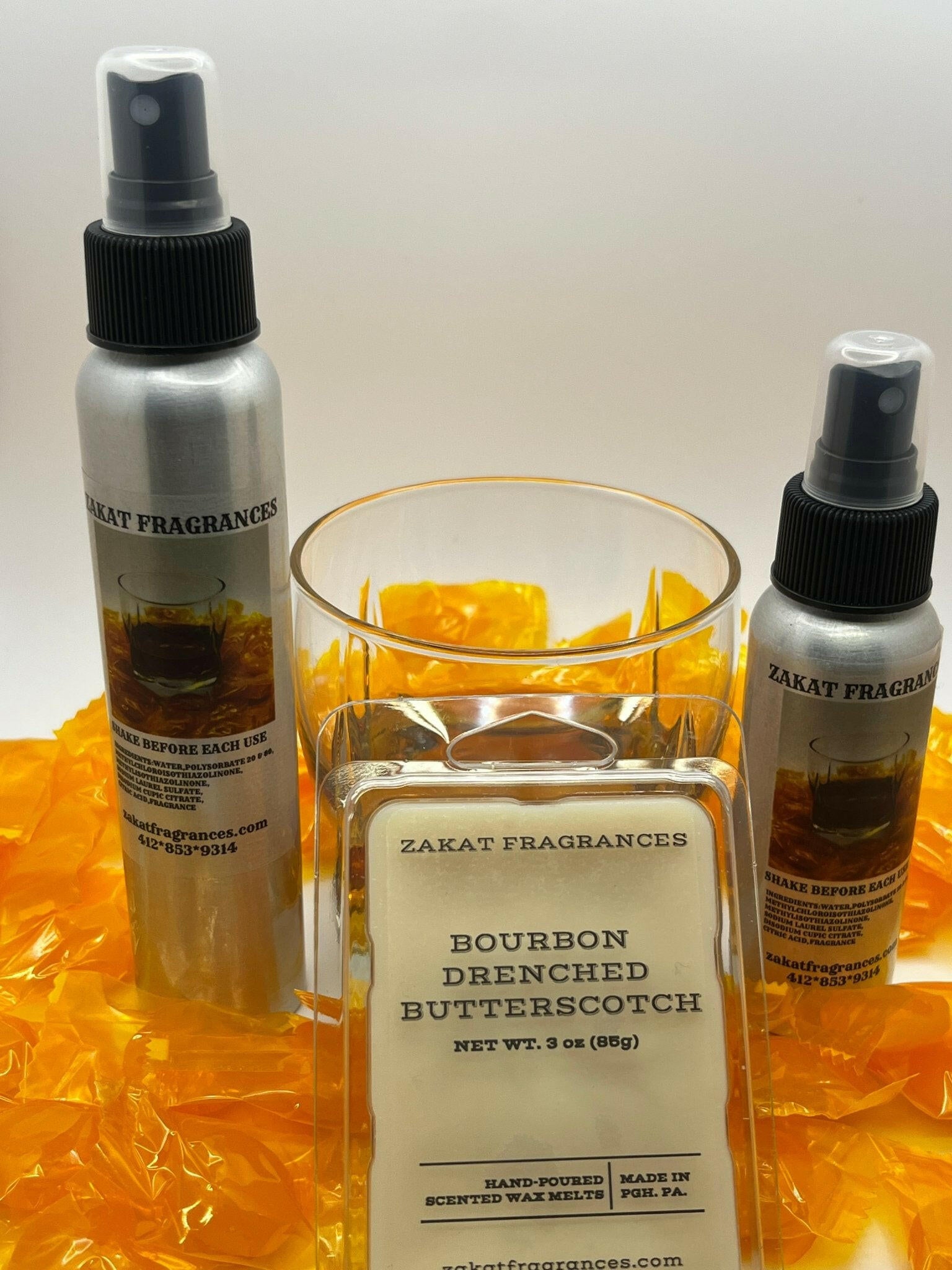 BOURBON DRENCHED BUTTERSCOTCH - ZAKAT FRAGRANCES LLC