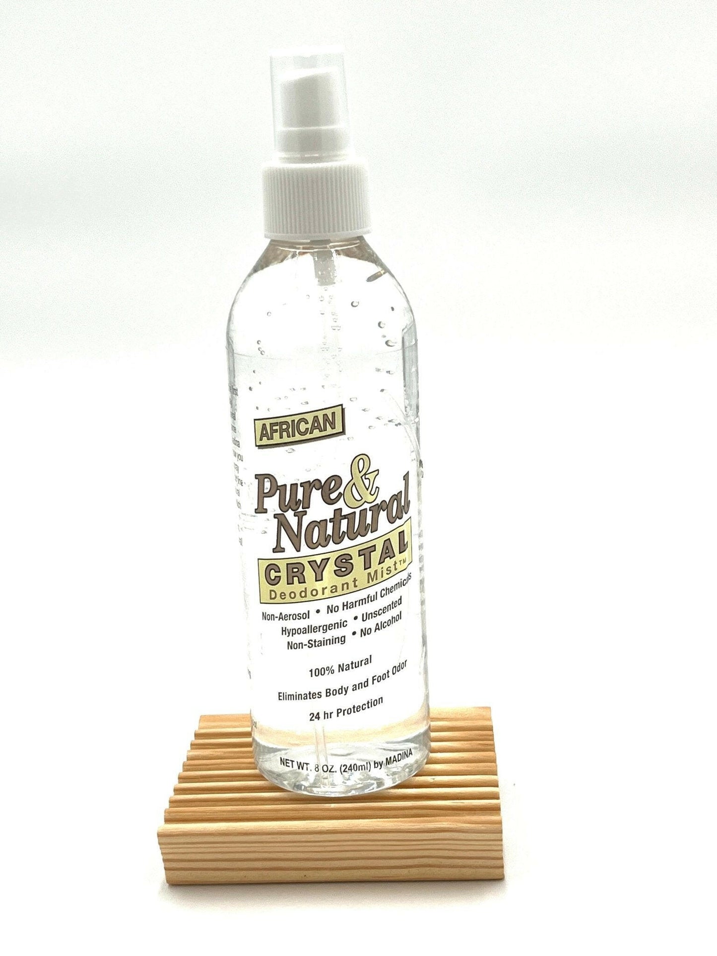 PURE & NATURAL CRYSTAL DEODORANT MIST - ZAKAT FRAGRANCES LLC