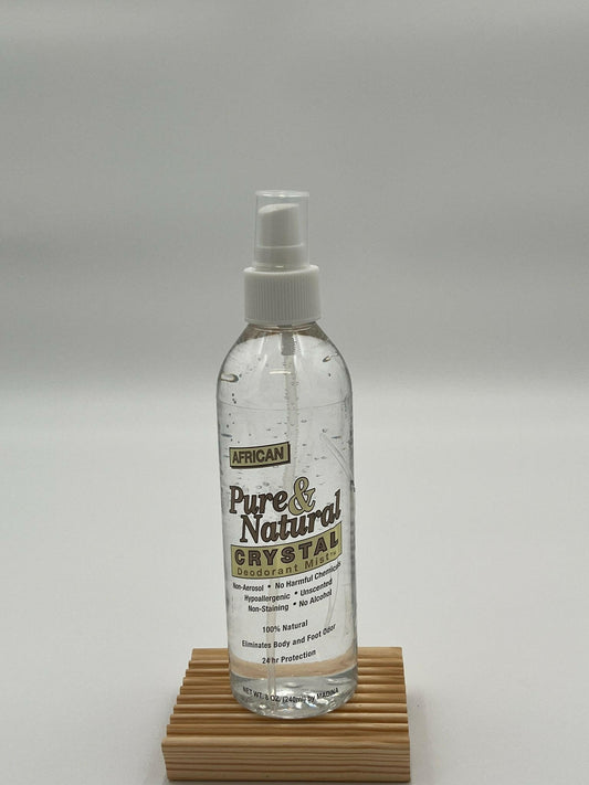 PURE & NATURAL CRYSTAL DEODORANT MIST - ZAKAT FRAGRANCES LLC